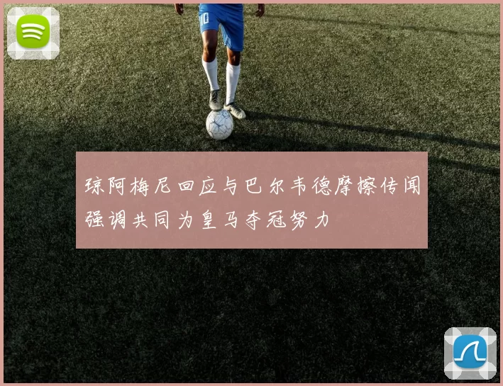 琼阿梅尼回应与巴尔韦德摩擦传闻强调共同为皇马夺冠努力